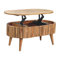Mokka Coffee Table Oak Solid Wood