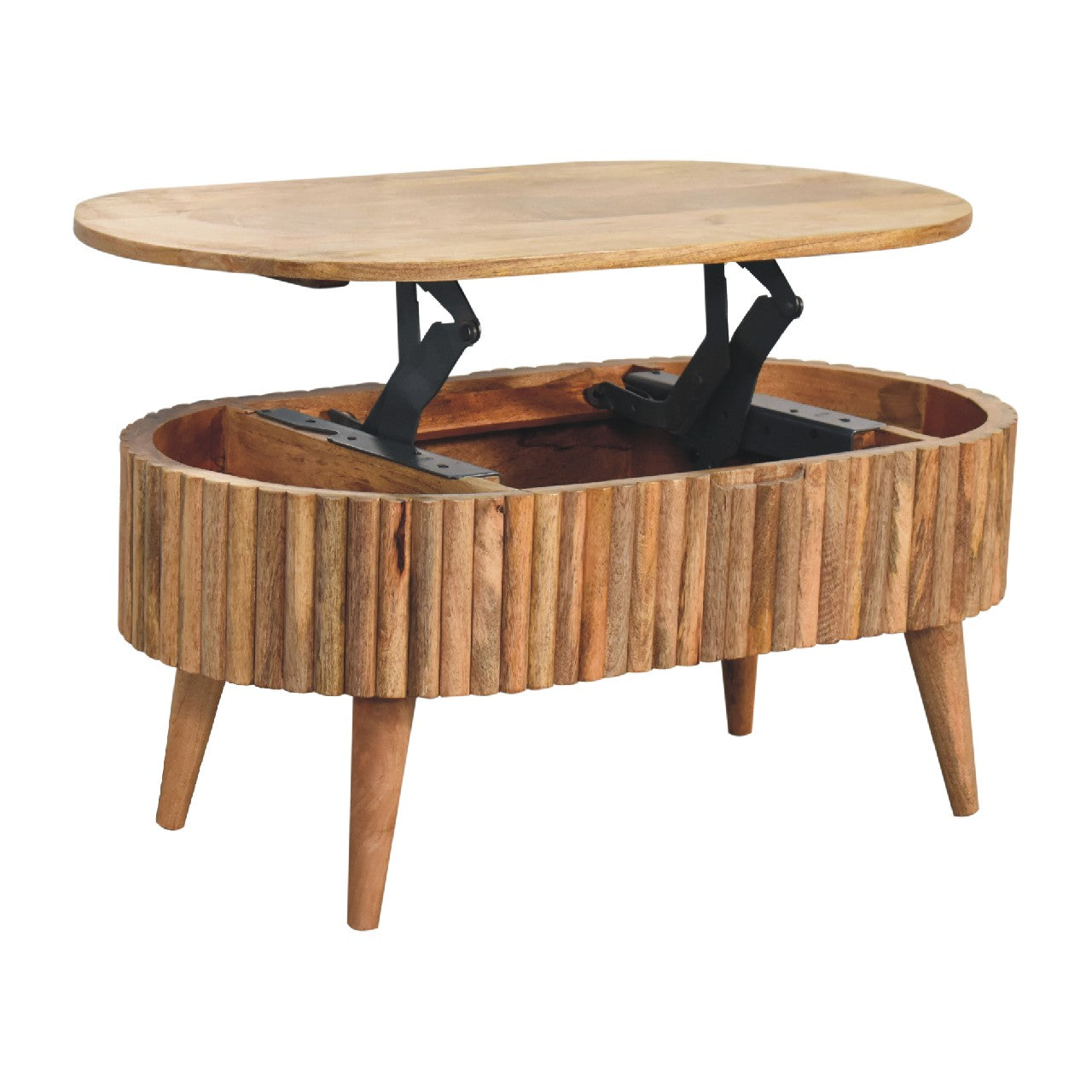 Mokka Coffee Table Oak Solid Wood