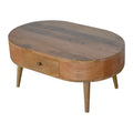 London Coffee Table Oak Solid Wood