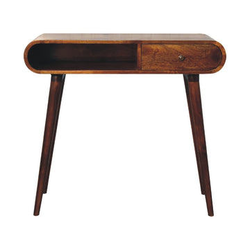 Chestnut London Open Console Chestnut Solid Wood