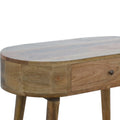 Albion Console Oak Solid Wood