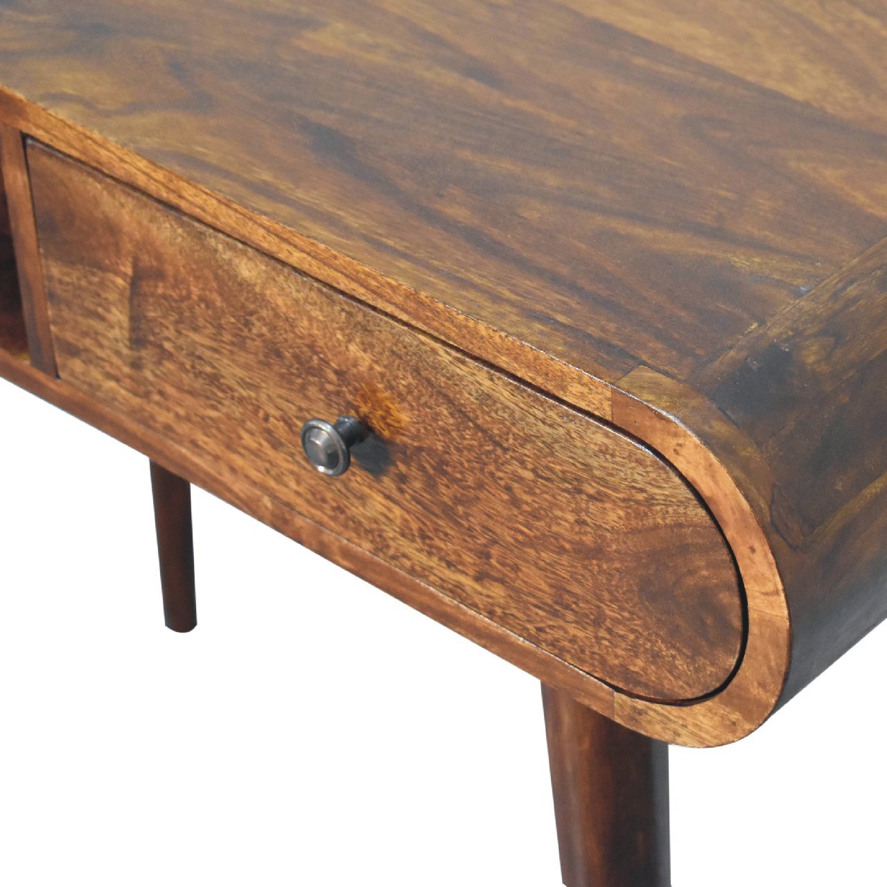 Chestnut London Open Console Chestnut Solid Wood