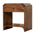 Newton Bedside Chestnut Solid Wood