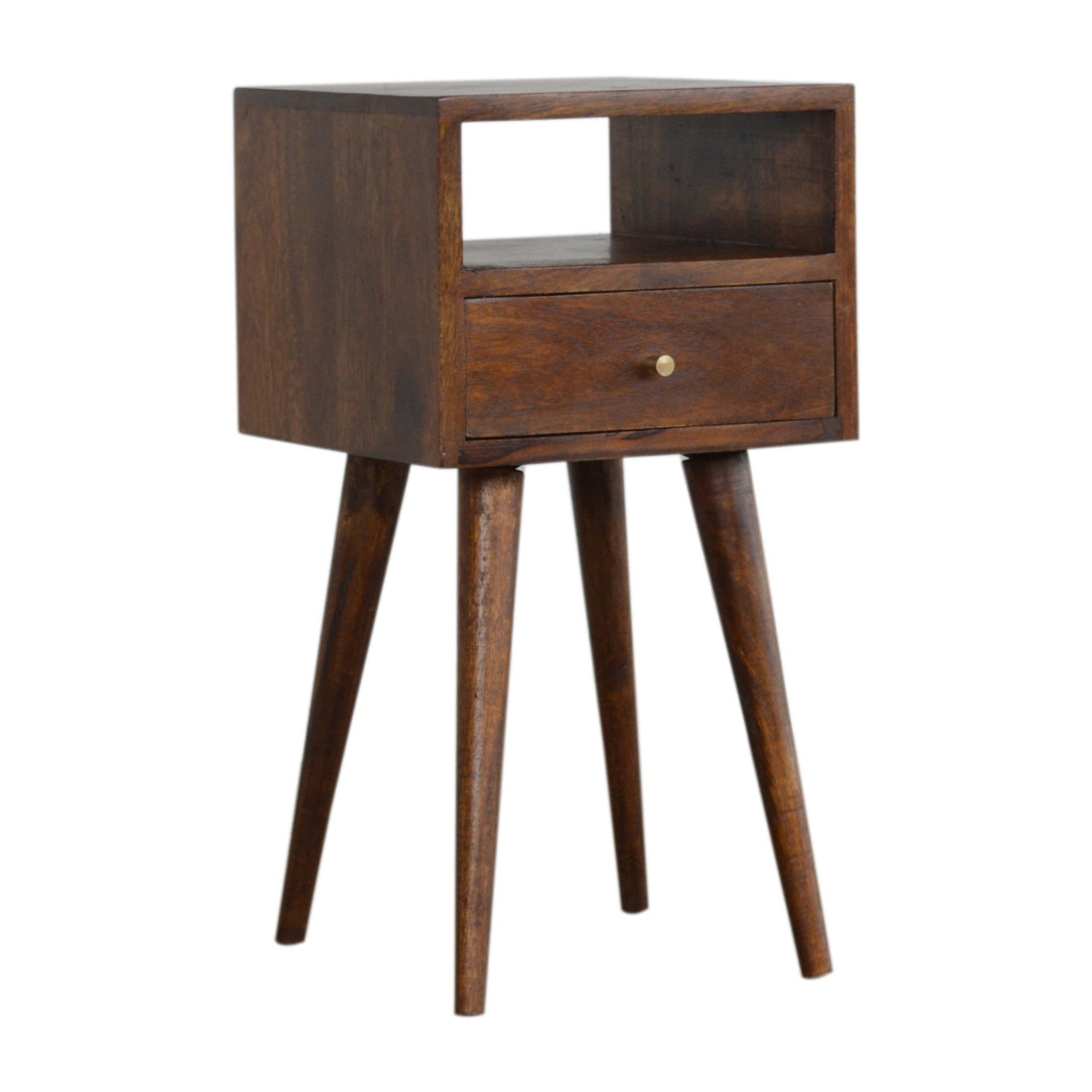 Mini Chestnut Bedside Chestnut Solid Wood