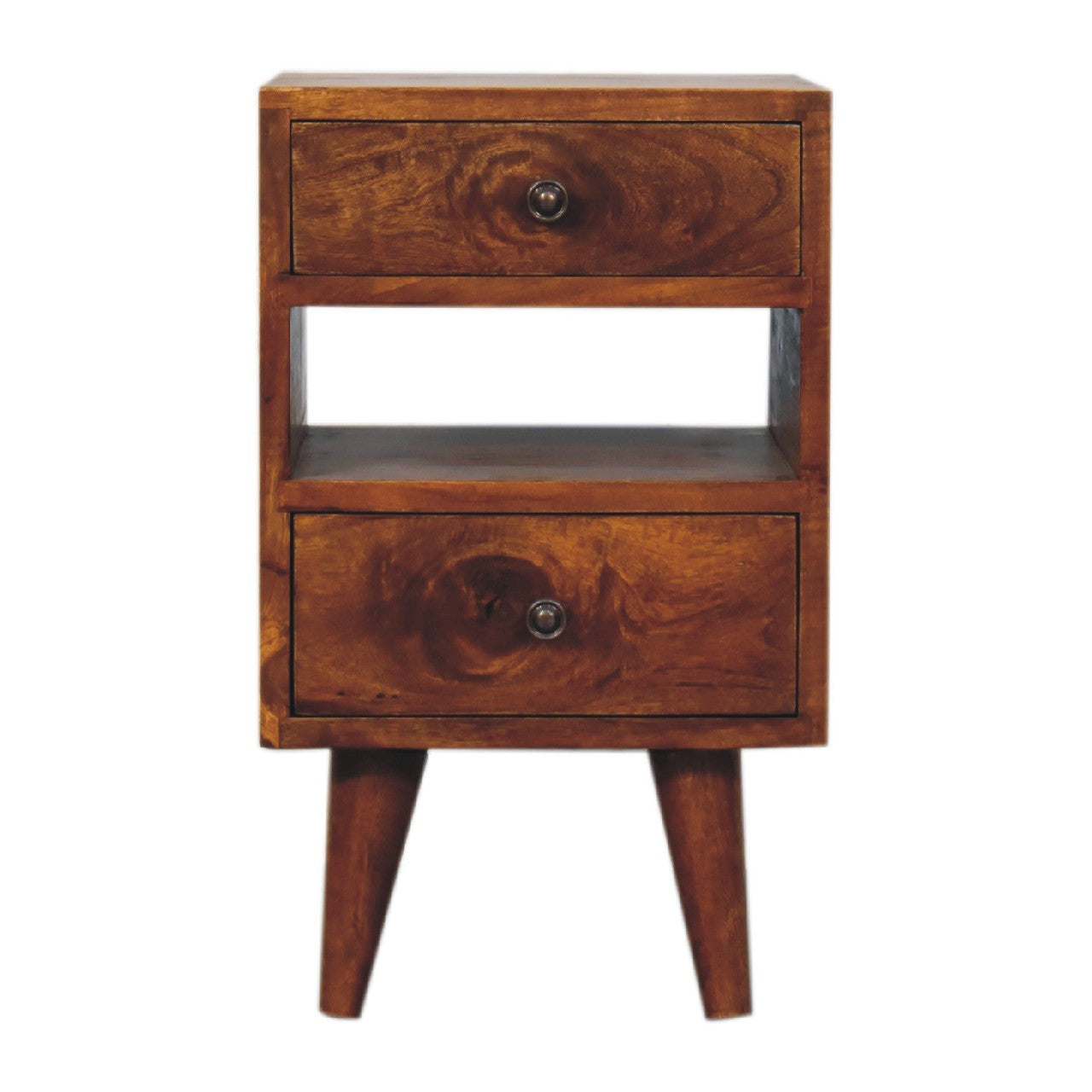 Mini Classic Multi Chestnut Bedside Chestnut Solid Wood