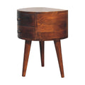 Odyssey Tripod Bedside Chestnut Solid Wood