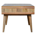 Curved Oak Ish Coffee Table Oak Solid Wood