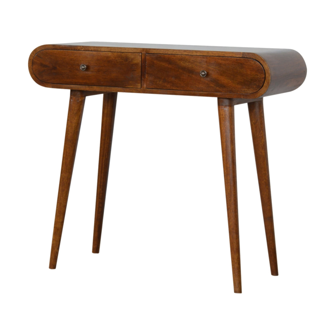 Chestnut London Console Table Chestnut Solid Wood