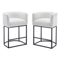 Modern Bar Stools Set Of 2, 27.5