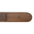 Floating Chestnut London Console Chestnut Solid Wood
