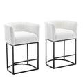 Modern Bar Stools Set Of 2, 27.5