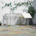 Pawhut Catio Metal Chicken Coop, 86.5