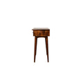 Chestnut Hallway 2 Drawer Console Table Chestnut Solid Wood