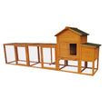 Wooden Chicken Coop Yellow Wood