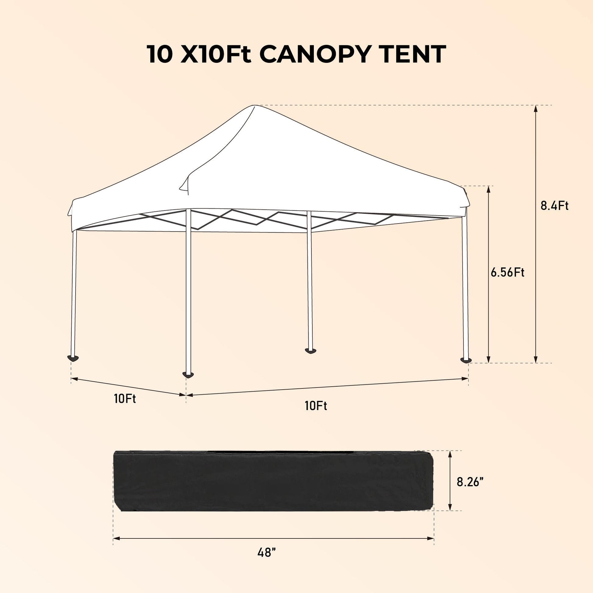 Outdoor 10X 10Ft Pop Up Gazebo Canopy Tent With Removable Sidewall With Zipper,2Pcs Sidewall With Mosquito Netting,With 4Pcs Weight Sand Bag,With Carry Bag Blue Blue Metal