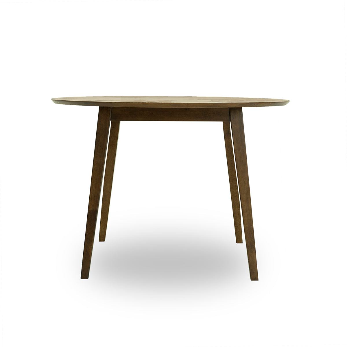 Lara Dining Table Walnut Brown Wood