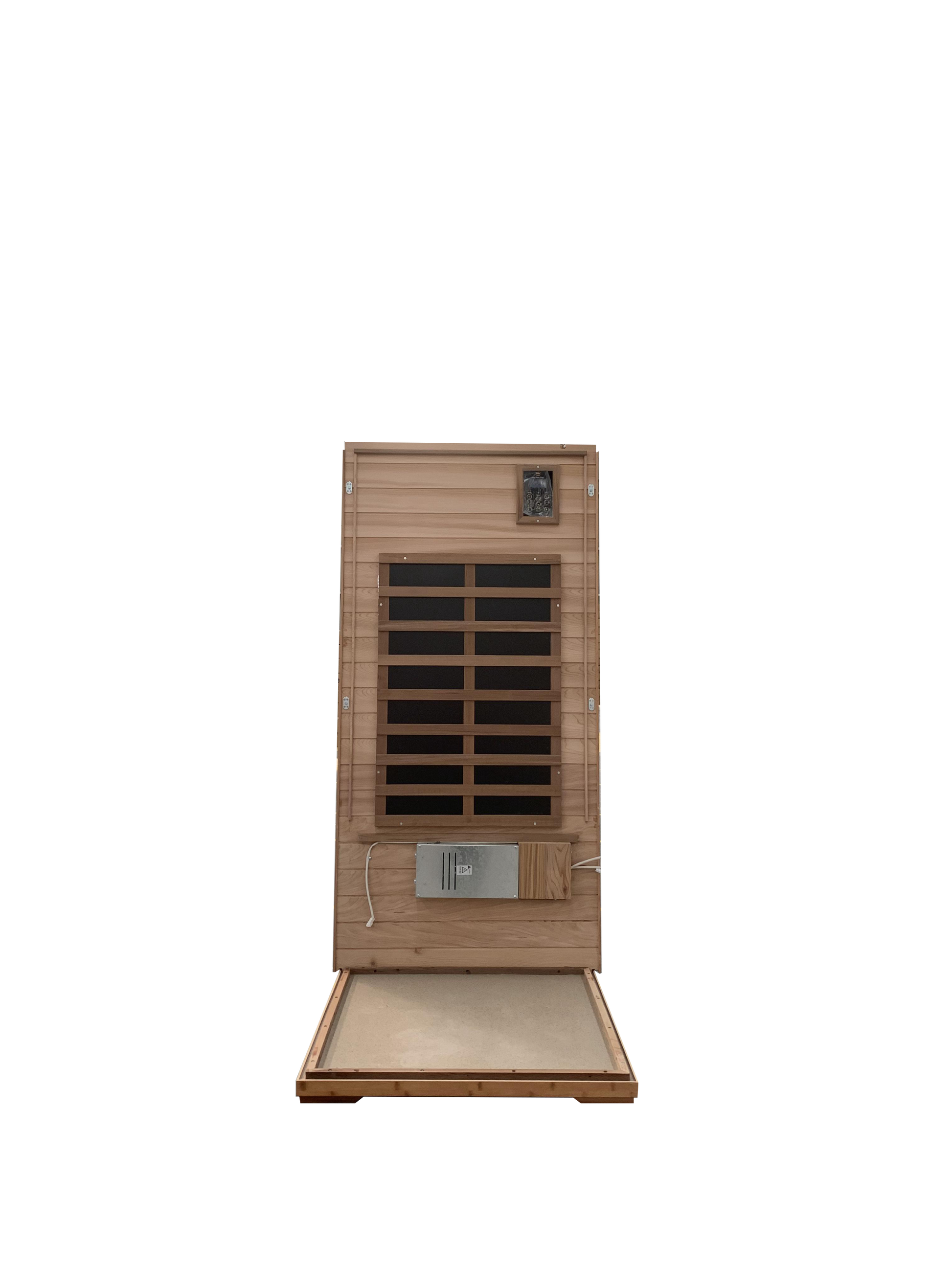 Red Cedar Single Outdoor Sauna Outdoor Indoor