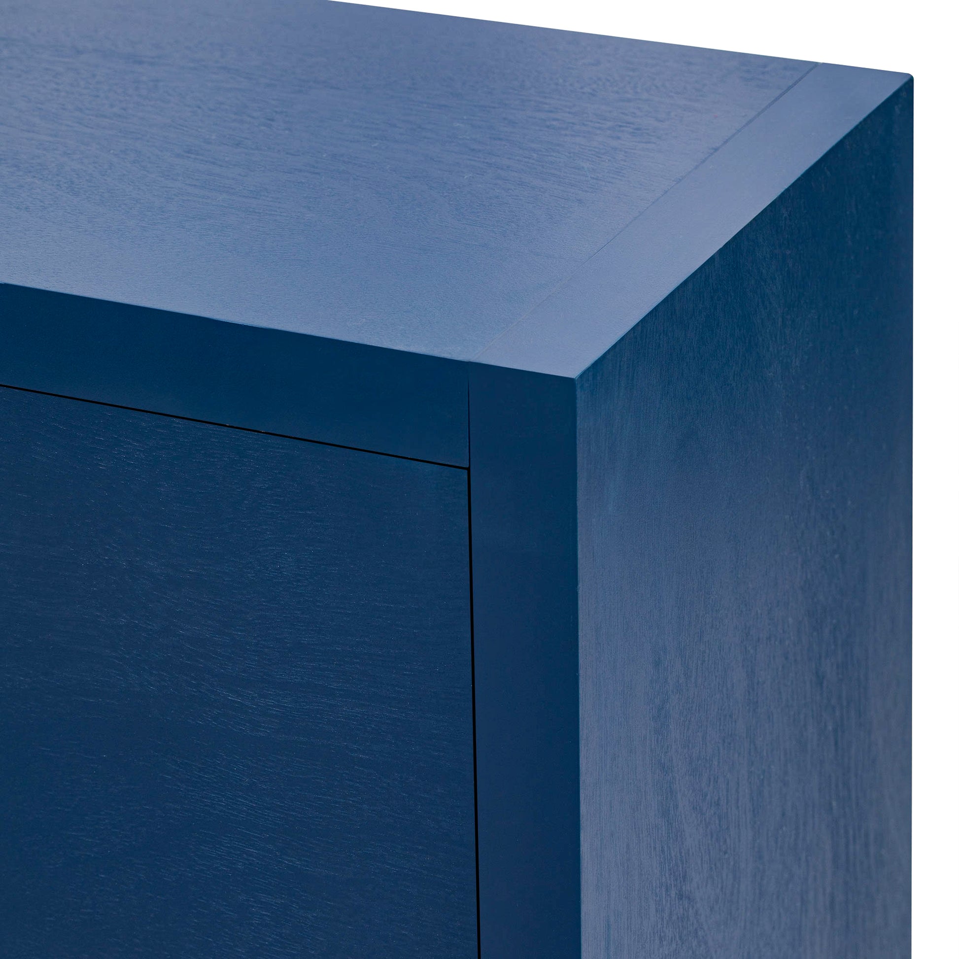 Light Luxury Designed Cabinet With Unique Support Legs And Adjustable Shelves, Suitable For Living Rooms, Corridors, And Study Rooms. Navy Blue Mdf