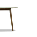 Lara Dining Table Walnut Brown Wood