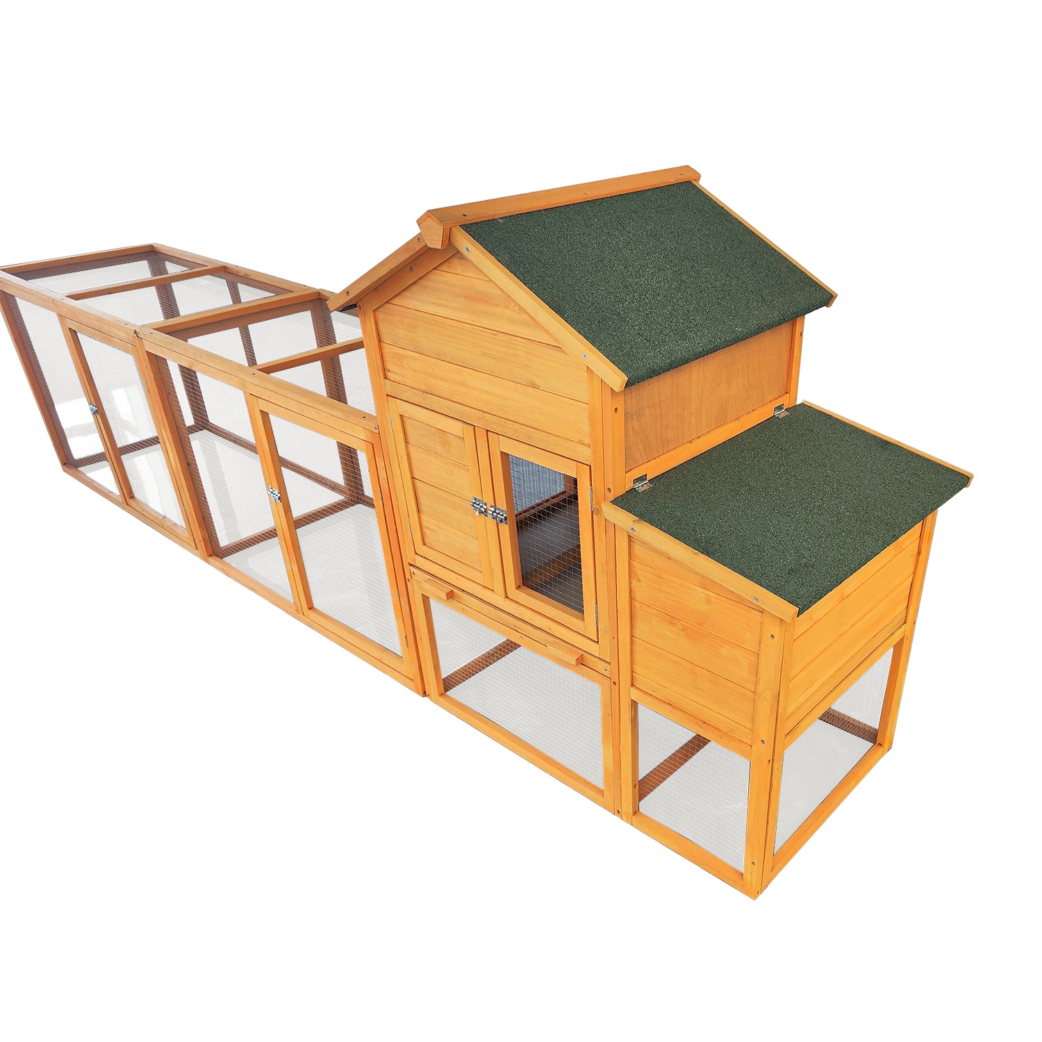 Wooden Chicken Coop Yellow Wood