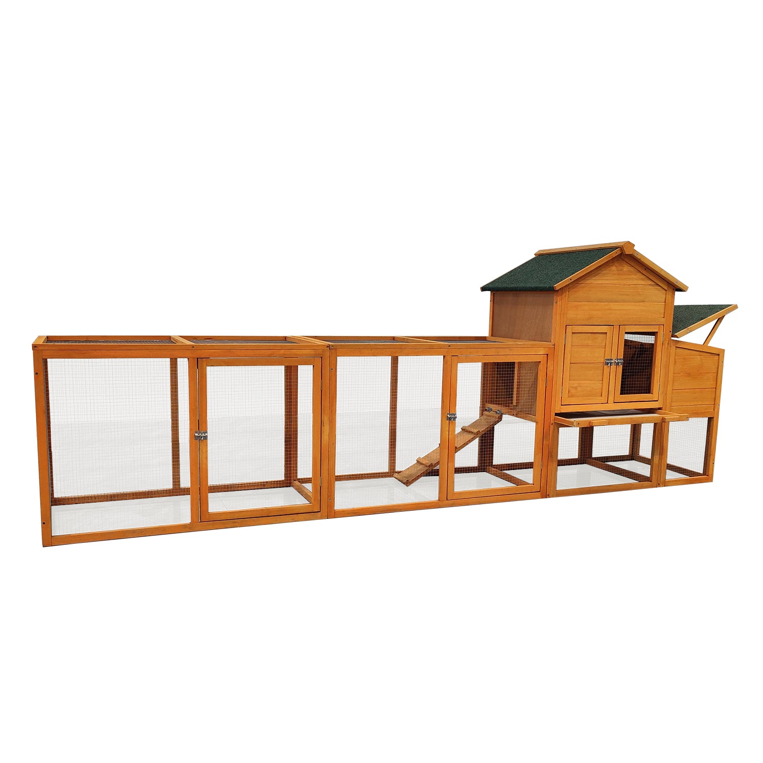 Wooden Chicken Coop Yellow Wood