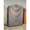 Sauna Outdoor Rain Cover For Four People Black Iron Metal