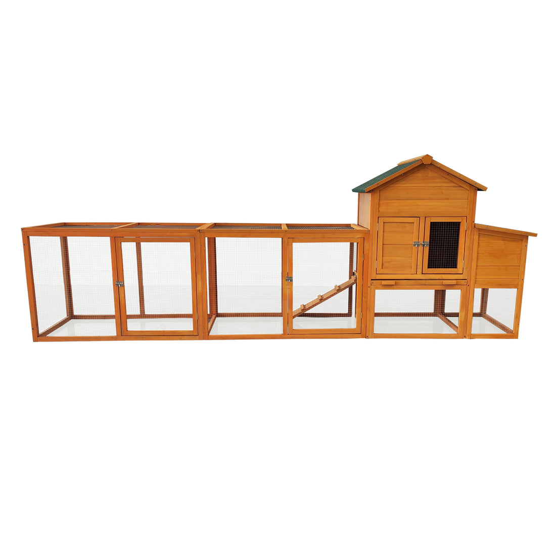 Wooden Chicken Coop Yellow Wood