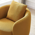 Dylan Boucle Lounge Chair Yellow Boucle