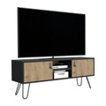 Toka Hairpin Legs Tv Rack with Media Center and 2