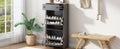 Functional Entryway Organizer With 2 Flip Drawers