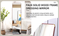 The 4Th Generation Floor Standing Full Length Mirror. Wall Mirror, Bathroom Makeup Mirror, Bedroom Foyer, Clothing Store, Wall Mounted. 60 