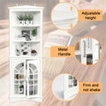 Corner Storage Cabinet, 63.3