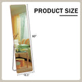 The 4Th Generation Floor Standing Full Length Mirror. Wall Mirror, Bathroom Makeup Mirror, Bedroom Foyer, Clothing Store, Wall Mounted. 60 