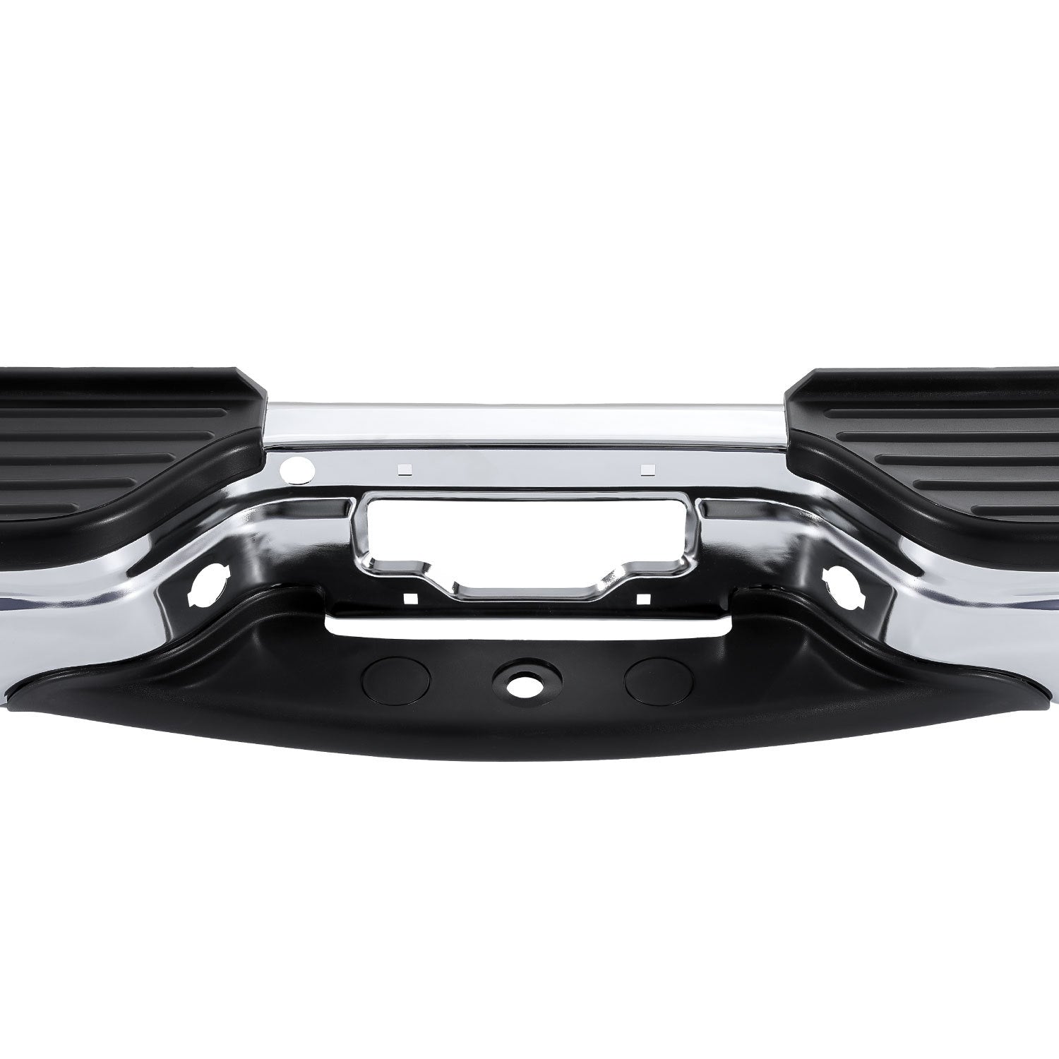 1set for 1999 2007 FORD F250 without hole black+silver-metal-plastic
