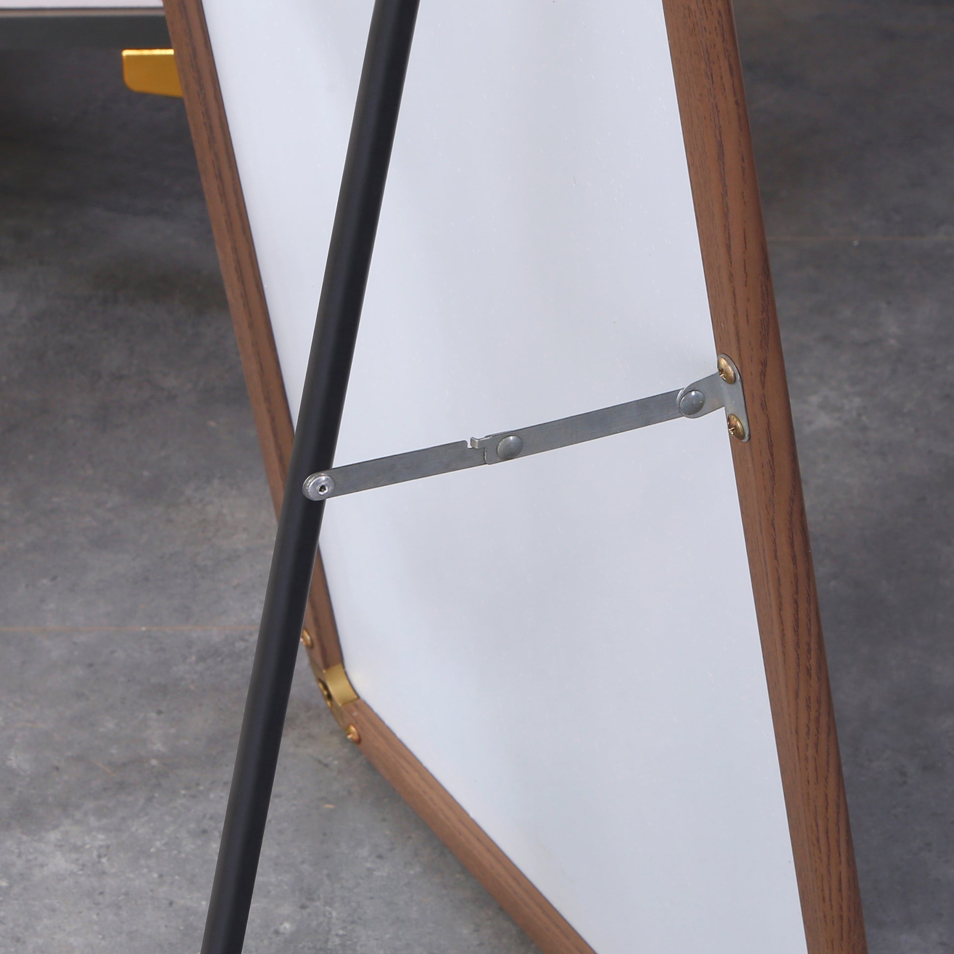 The 4Th Generation Floor Standing Full Length Mirror. Wall Mirror, Bathroom Makeup Mirror, Bedroom Foyer, Clothing Store, Wall Mounted. 60 "* 16.5" Transparent Glass