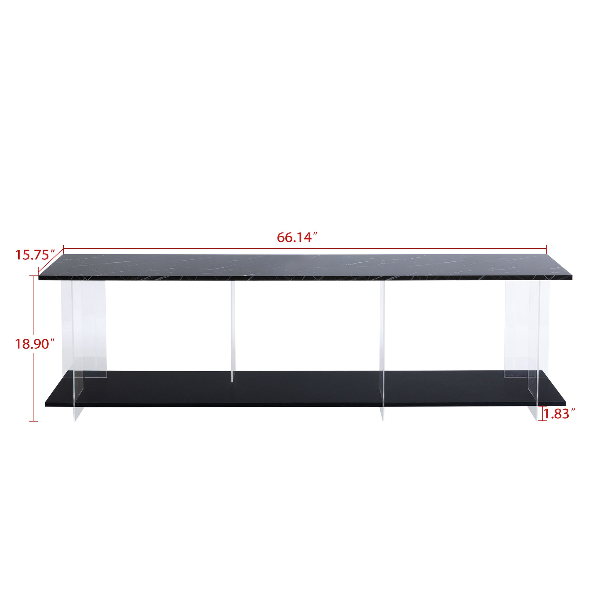 Tv Stand, Tv Cabinet, Yakeli Partition Tv Cabinet, Table Imitation Marble Pattern, Can Do Tv Cabinet Can Also Do Side Cabinets, Can Be Placed In The Lounge, Living Room Or Bedroom, Color: Black Black Primary Living Space 60 69 Inches 60 69 Inches Classic