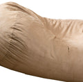 Marlin 6.5 Foot Suede Cylindrical Bean Bag, Tuscany Tuscany Microfiber