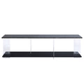 Tv Stand, Tv Cabinet, Yakeli Partition Tv Cabinet, Table Imitation Marble Pattern, Can Do Tv Cabinet Can Also Do Side Cabinets, Can Be Placed In The Lounge, Living Room Or Bedroom, Color: Black Black Primary Living Space 60 69 Inches 60 69 Inches Classic