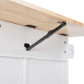 K&K Rolling Kitchen Island with Storage, Kitchen Cart