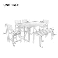 High Quality Acacia Wood Outdoor Table And Chair Set, Suitable For Patio, Balcony, Backyard Brown Acacia Wood