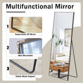 Fourth Generation Solid Wood Frame Long Mirror, Dressing Mirror, Bedroom Foyer, Decorative Mirror, Clothing Store, Floor To Ceiling Mirror, Wall Mounted. 71 