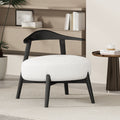 Accent Chair Birch Wood White Bedroom Modern Accent Chairs Birch Wood Fabric