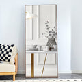 Fourth Generation Solid Wood Frame Long Mirror, Dressing Mirror, Bedroom Foyer, Decorative Mirror, Clothing Store, Floor To Ceiling Mirror, Wall Mounted. 71 