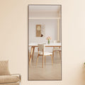 Fourth Generation Solid Wood Frame Long Mirror, Dressing Mirror, Bedroom Foyer, Decorative Mirror, Clothing Store, Floor To Ceiling Mirror, Wall Mounted. 71 