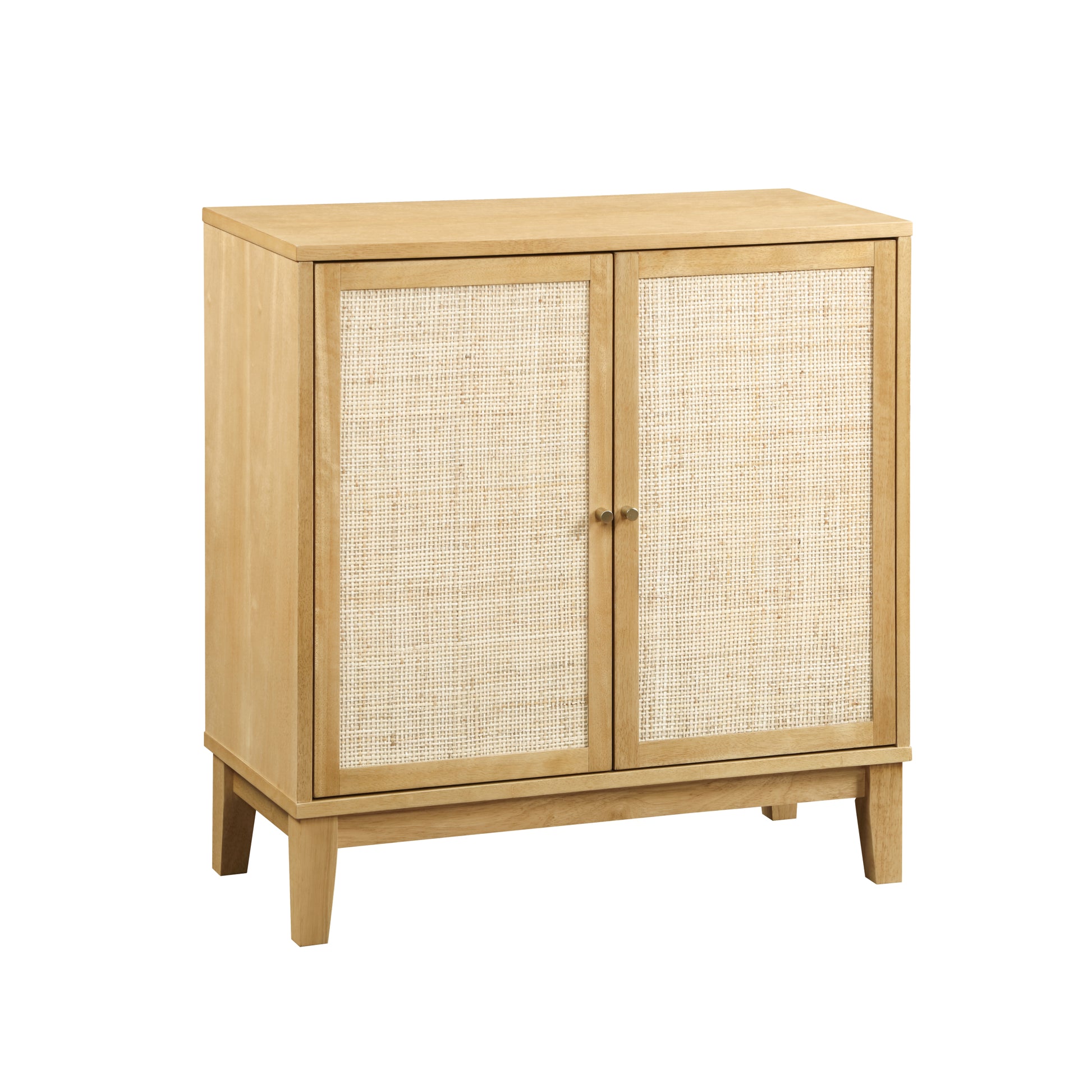 Buffet Cabinet with Storage,Storage Cabinet with natural-rubber wood