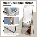 Fourth Generation Solid Wood Frame Long Mirror, Dressing Mirror, Bedroom Foyer, Decorative Mirror, Clothing Store, Floor To Ceiling Mirror, Wall Mounted. 71 