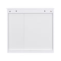 30'' X 28'' Medicine Cabinet, Wall Mounted Bathroom Storage Cabinet, Modern Bathroom Wall Cabinet With Mirror,Medicine Cabinet, Mirror Cabinet With 3 Open Shelves Not Include Bathroom Vanity White 1 5 Mirror Included Bathroom Wall Mounted Mdf Glass