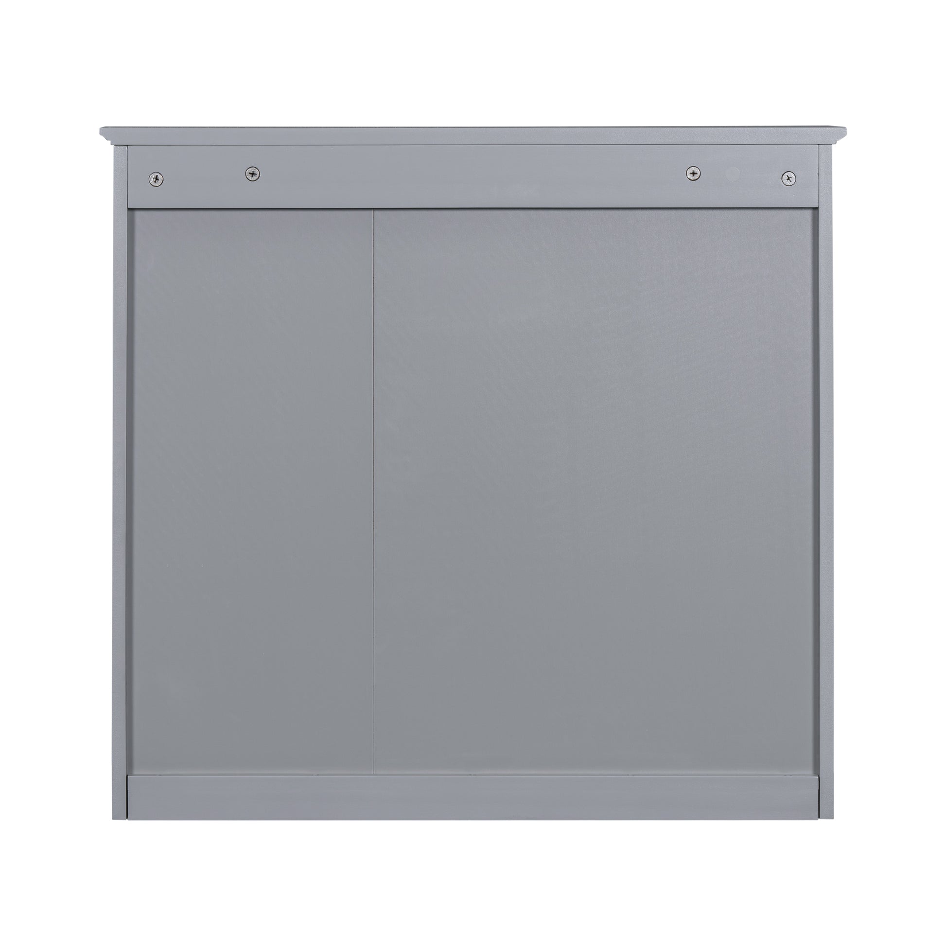 30'' X 28'' Medicine Cabinet, Wall Mounted Bathroom Storage Cabinet, Modern Bathroom Wall Cabinet With Mirror,Medicine Cabinet, Mirror Cabinet With 3 Open Shelves Not Include Bathroom Vanity Grey 1 5 Mirror Included Bathroom Wall Mounted Mdf Glass