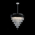 Modern Crystal Chandelier For Living Room Round Cristal Lamp Luxury Home Decor Light Fixture Transparent Modern Crystal