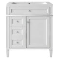 30'' Bathroom Vanity With Top Sink, Modern Bathroom Storage Cabinet With 2 Drawers And A Tip Out Drawer, Freestanding Vanity Set With Mirror Cabinet, Single Sink Bathroom Vanity 3 White 2 5 Bathroom Freestanding Solid Wood Mdf Resin Painted